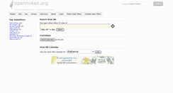 Desktop Screenshot of openmikes.org